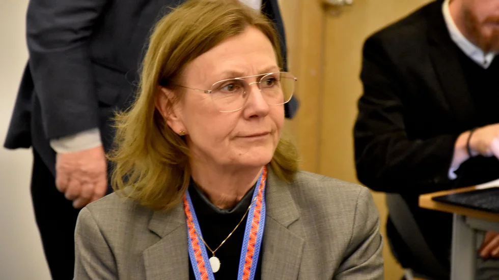 Regiondirektören Anna-Stina Nordmark Nilsson om konsultkostnaderna: "Vi kan inte ha alla spjutspetskompetenser, då hade vi haft en bemanning som är ännu högre än i dag.".