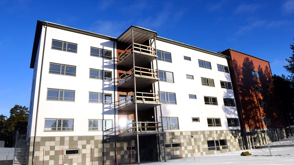 Besöksförbud införs i allmänna utrymmen på kommunens alla vård- och omsorgsboenden, som Bergviken exempelvis.