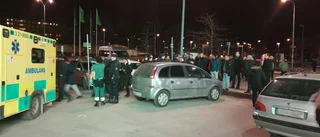 En misshandlad efter stort bråk i Gottsunda