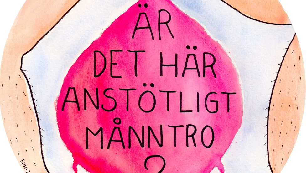 Luleåkonstnären Elisabeth Johansson Hallins "menskonst" är en reaktion mot sverigedemokraternas försök att styra konsten och journalistiken.