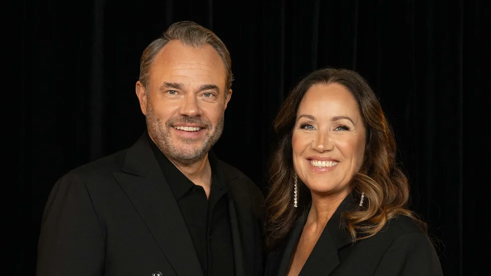 David Hellenius och Renée Nyberg har inte samarbetat som programledare på 23 år. Men nu är det dags igen.