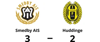 Smedby AIS avgjorde mot Huddinge efter paus