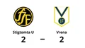 Vrena fixade en poäng mot Stigtomta U