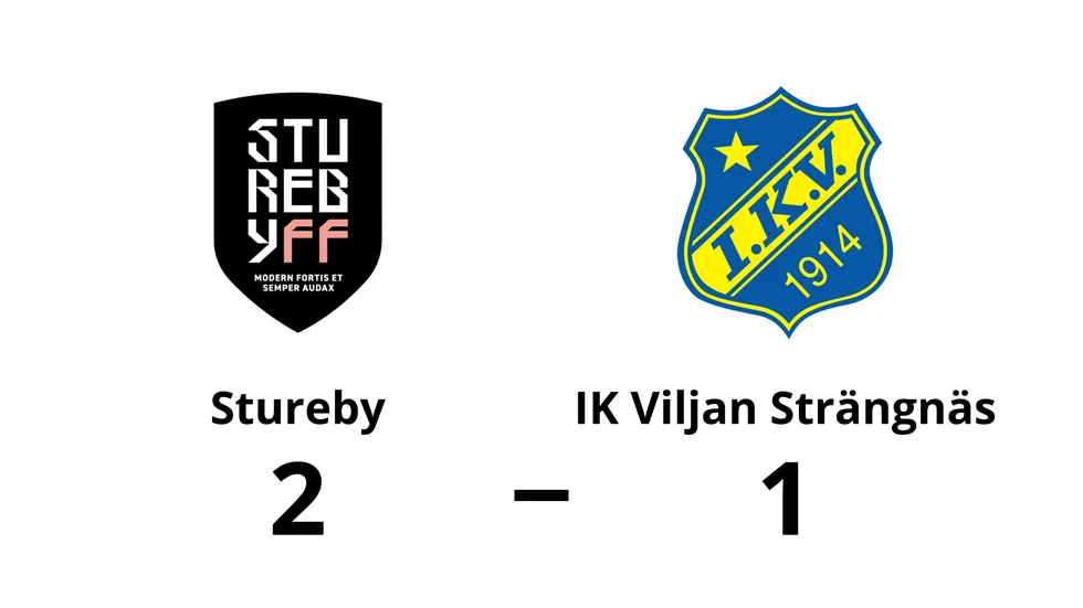 Stureby FF vann mot IK Viljan Strängnäs