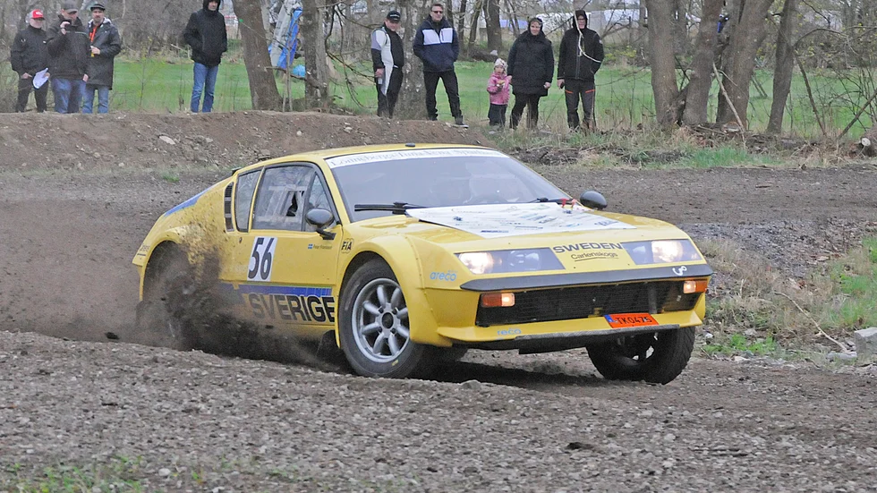 Kjell Fransson är ett av hemmahoppen i helgens rallysprint i Vimmerby.