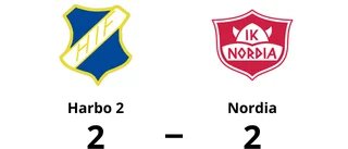Kvittering i 87:e minuten för Nordia