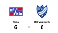 IFK Västervik i ledning i halvtid – tappade segern mot Vista