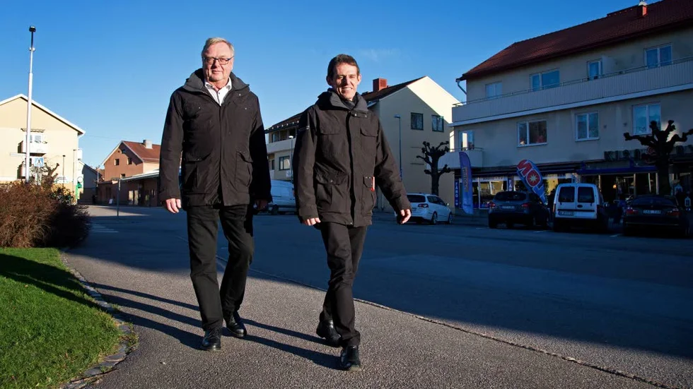 Vill bygga. Per Cedervall och Roger Magnusson vill bygga i Kisa och Rimforsa. Men att skaffa fram pengarna är inte lätt.