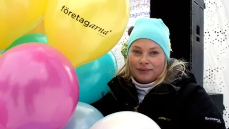 stina holmberg, chef företagarna kiruna