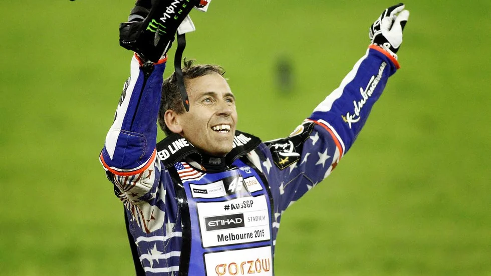 Greg Hancock säkrade på lördagen sin tredje VM-titel.