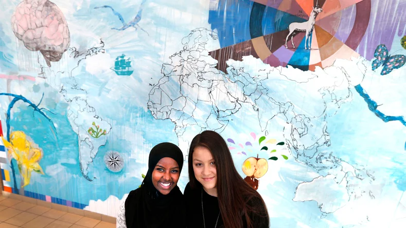 Rätt till utbildning. Marian Muse Ibrahim och Angelica Olsson tycker att Malala förtjänat Barnens Nobelpris.