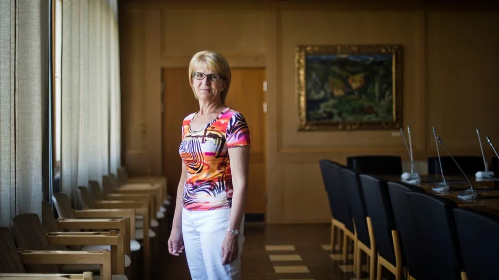 STÖDJER. Kirunas kommunalråd Kristina Zakrisson stödjer förslaget på Norrland som en enda stor region. "Jag tror det är till vår nackdel om vi inte är med", säger hon.