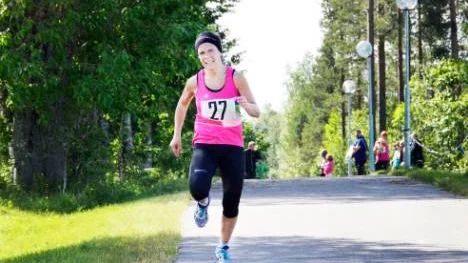 För andra gången tog Sofia Mikko, 26, tog hem segern i Marknadsjoggens damklass.