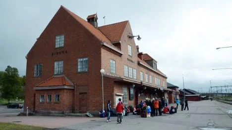 Trafikverket utreder det nya läget för Kirunas järnvägsstation. Kiruna kommun förordar ett centrumnära läge i ett förslag till remissyttrande.FOTO: Hans Sternlund