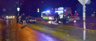 Inga fara för sju trafikskadade