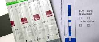 Snabba hiv-test erbjuds på Noaks ark