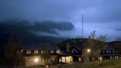 Kebnekaise Fjällstation har drabbats av vinterkräksjuka igen.FOTO: PÄR BÄCKSTRÖM