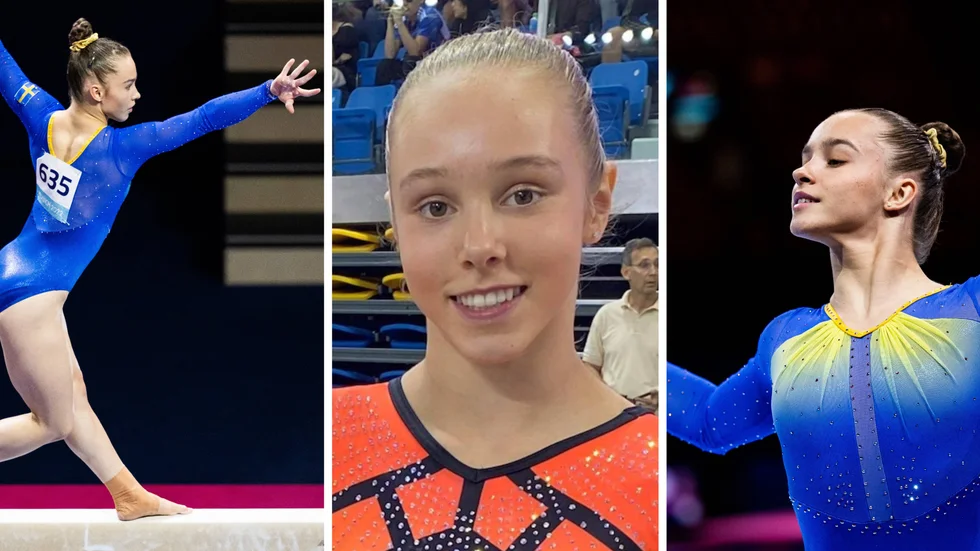 EGF-trion Emelie Westlund, Elina Grawin och Nathalie Westlund har imponerat stort under årets första månader. Eskilstunagymnasterna utgör nu stommen i den svenska EM-truppen.