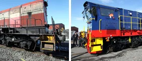 Ombyggt dieselok klarar av större tyngder
