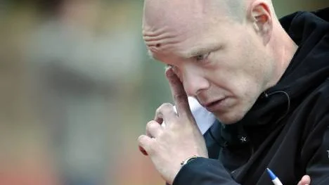 IFK Luleåtränaren Fredrik Waara.