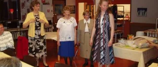 Mannekänger hos Röda Korset