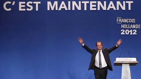NSD:s Torsten Nilsson hoppas på seger för socialisternas Francois Hollande.