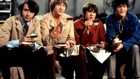 Michael Nesmith, Peter Tork, Davy Jones och Mickly Dolenz i The Monkees.
