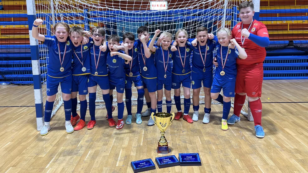 Det blev guld för Norrköping Futsal Klubb i Kroatien.