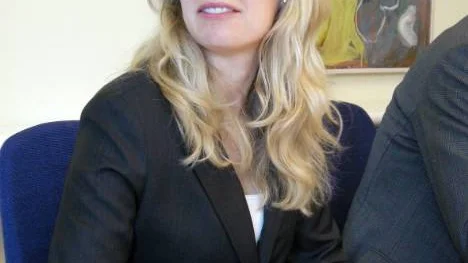 - Jag har själv en syster med ms (multipel skleros) som skulle må bra av mentorskap som ger självförtroende, säger Åsa Larsson. FOTO: Bo Torbjörn Ek