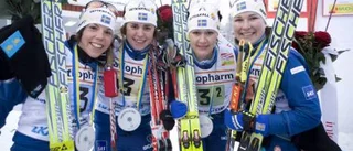 Hansson på pallen i stafetten: "Jätteglad"