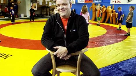 Lars-Ola Särkimukka, ordförande i Norrbottens brottningsförbund. Foto: Hans Sternlund