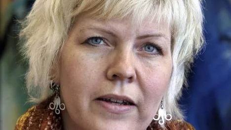 Ulrika Lund- berg, ordförande i Folkets energihus.