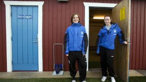 Maria Niemelä och Sara Eliasson.