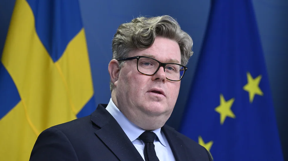 Justitieminister Gunnar Strömmer (M). Arkivbild.