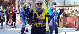 Linnéa bäst i "Vasan" – på blanka skidor: "Vinden bet"