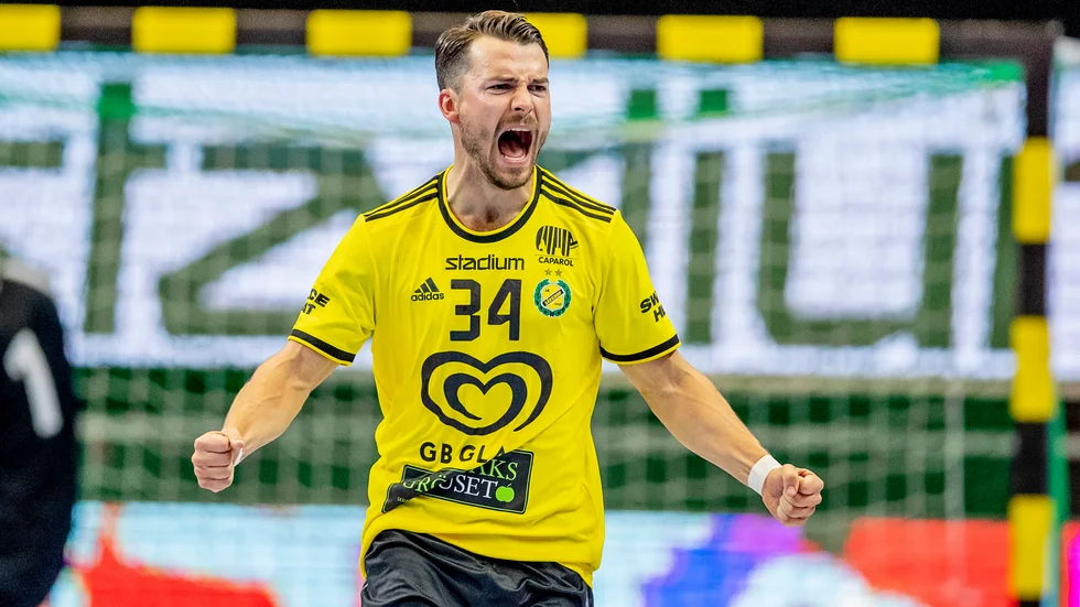 Sävehofs Sebastian Karlsson flyttar i sommar till franska Montpellier. Arkivbild.