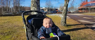 Daniel är ett av de rekordfå barnen i Motala