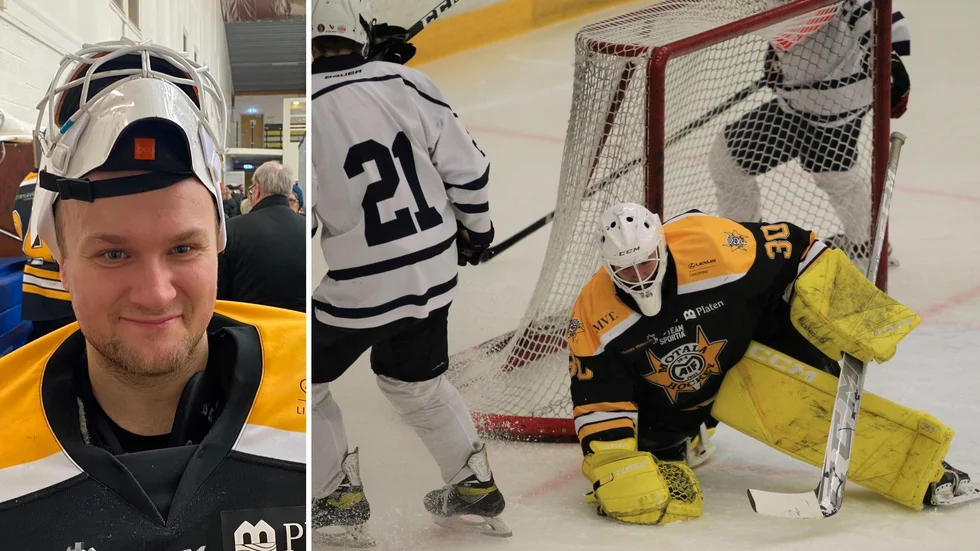 Albin Hakelid höll nollan när Motala AIF vann mot Eksjö med 6-0. Nu väntar playoff där Maif börjar hemma på torsdag.
