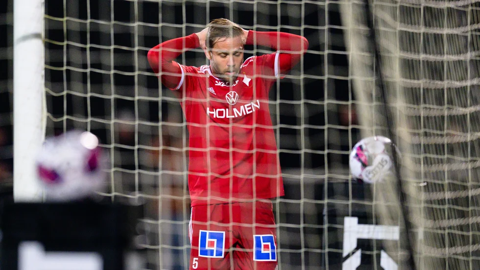 Christoffer Nyman väntar fortfarande på sitt första mål i IFK-dressen den här försäsongen.