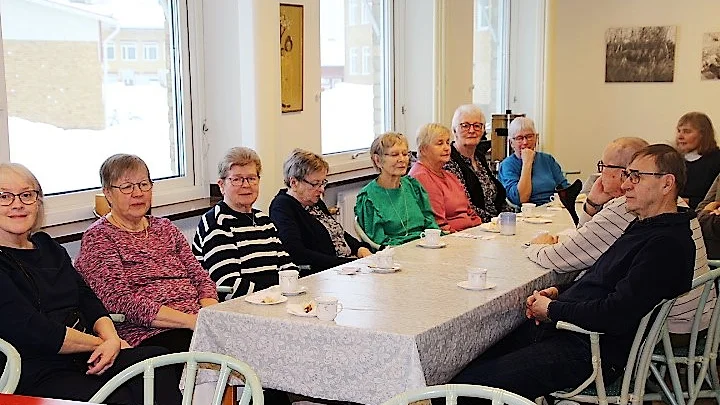 Några av besökarna på dagträffen.