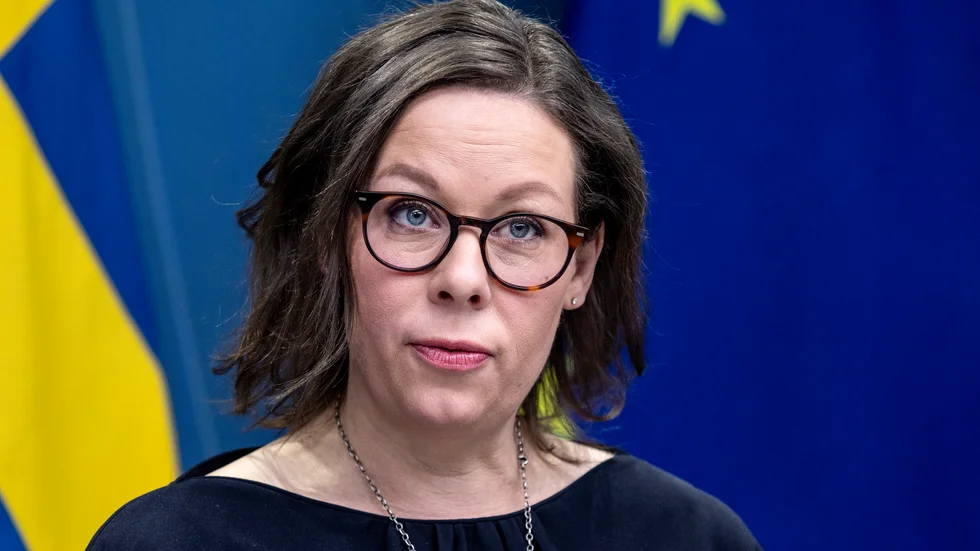 Migrationsminister Maria Malmer Stenergard (M). Arkivbild.