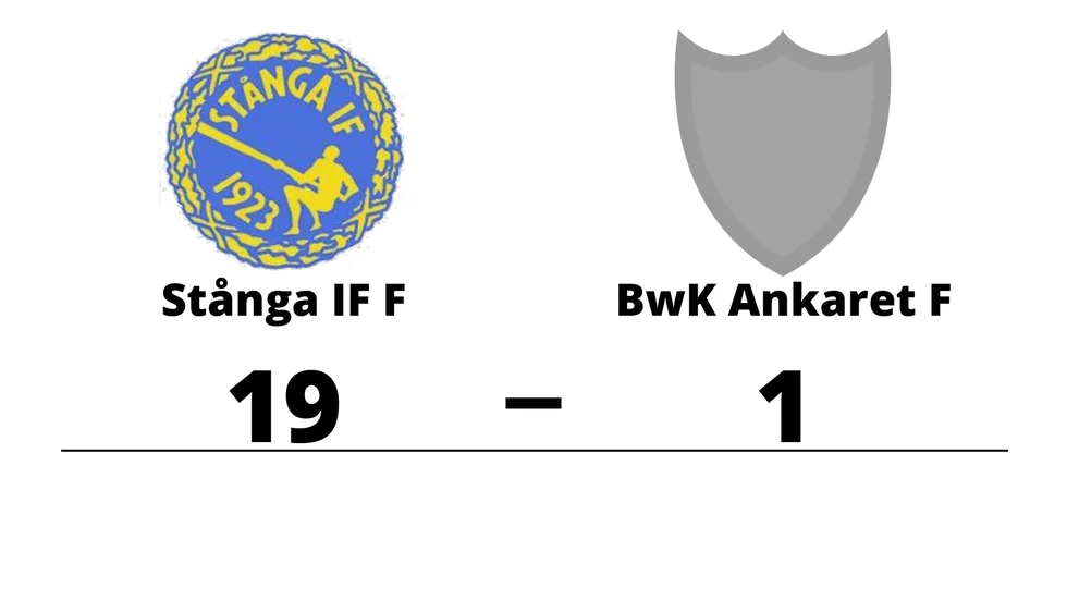 Stånga IF F vann mot BwK Ankaret F