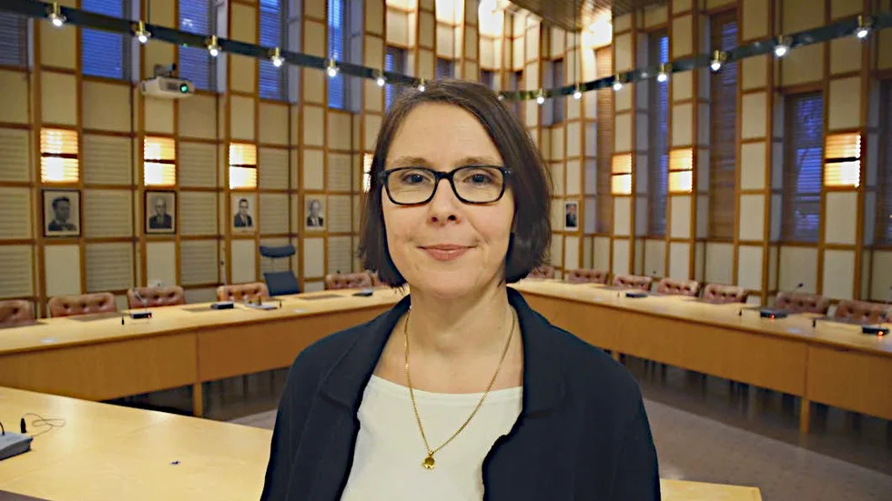 Socialnämndens ordförande Beatrice Öman(S).