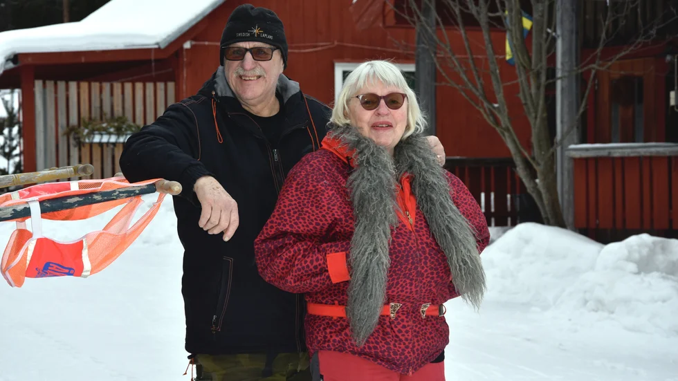 Janne Stenman och Gita Isaksson har drivit anläggningen Land och Strand i 25 år. "Det här har varit ett liv med mycket arbete, men också ett liv som vi inte har ångrat" säger Gita Isaksson.
