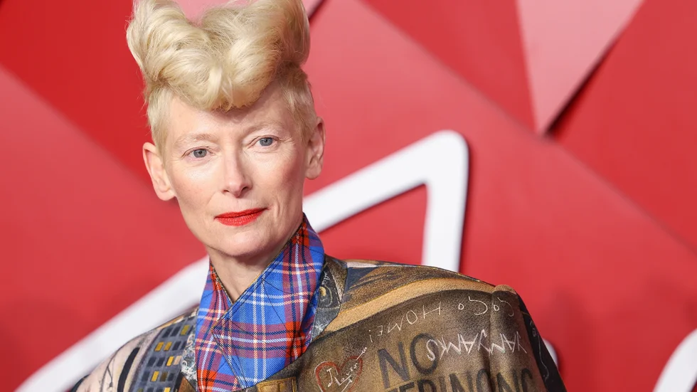 Tilda Swinton spelar i Joshua Oppenheimers musikaliska drama "The end". Arkivbild.