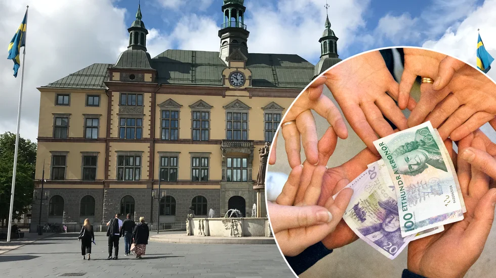 En stor andel av den arbetsföra befolkningen i Eskilstuna lever på bidrag och sociala ersättningar.