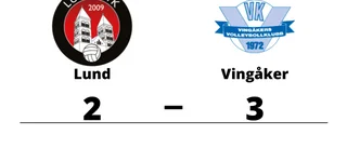 Vingåker vann och kvitterade mot Lund