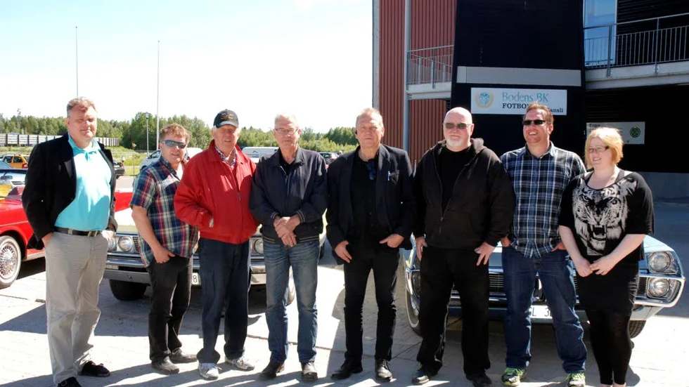 Initiativ. Initiativtagarna med Göran Ahlström från Bodens kommun och Staffan Eklund, vd för Boden arena AB.