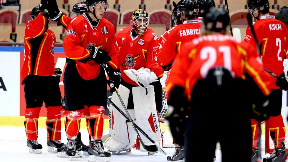EUROPAJUBLET. Luleå knäckte Lukko Rauma i gruppfinalen i CHL-spelet.