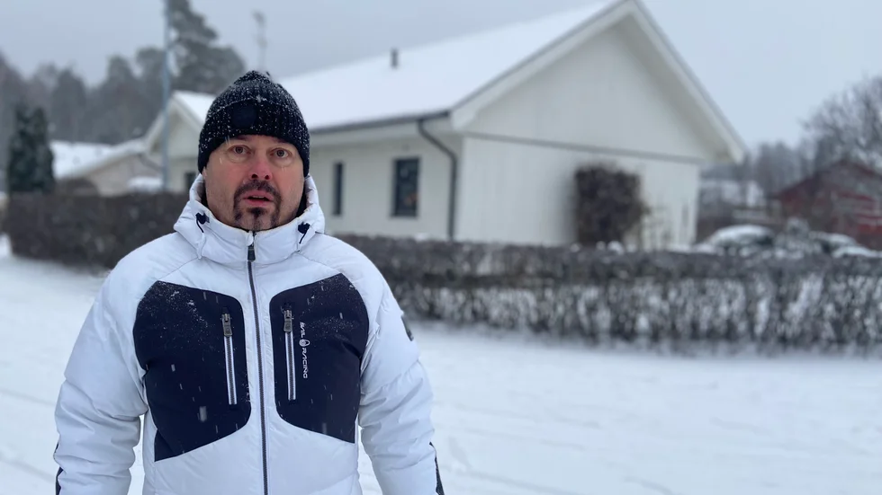 Jimmy Palesjö i Borsökna har i likhet med cirka 400  andra Eskilstunabor fått en fyra veckor lång tidsfrist för att klippa häcken.